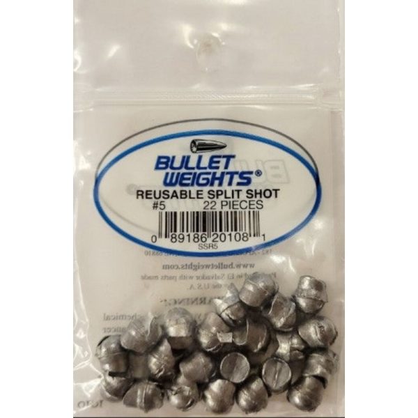 BULLET WEIGHTS REMOVABLE SPLIT SHOT