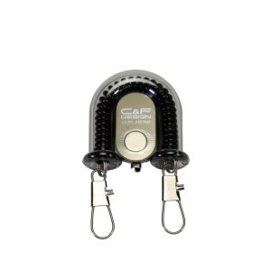 C&F 2-in-1 Retractor w Fly Catcher Black (CFA-70WF)