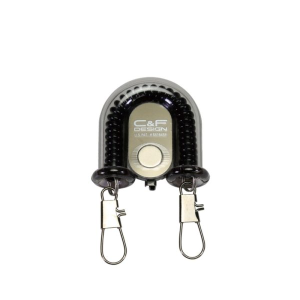 C&F 2-in-1 Retractor w Fly Catcher Black (CFA-70WF)