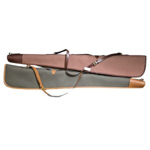 C & K Sporting | Canvas/Leather Shotgun Slip | 32″