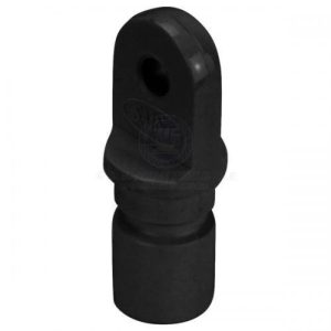 Canopy Tube End – 19mm X 1.6mm Black