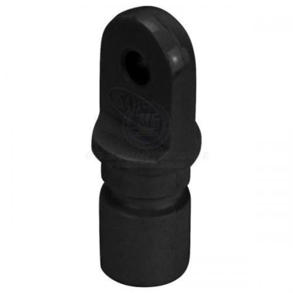 Canopy Tube End – 19mm X 1.6mm Black