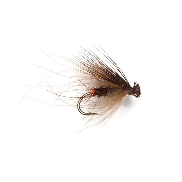 CDC & DEER HAIR SEDGE – DK. BROWN
