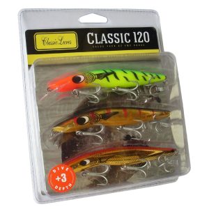 Classic Lures 120 +3ft Pack