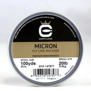 Cortland | Micron Fly Line Backing | 91m | 9.0kg