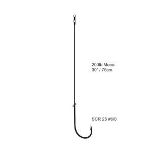 Cox & Rawle Conger Rig Mono | Long Rough Ground Rig | Size #8/0