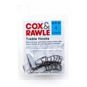 Cox & Rawle Replacement Treble Hooks