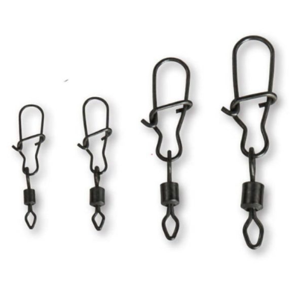 DAM | Effzet D-Lock Snap Swivels | 10 Pack