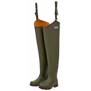 DAM | Flex Rubber Hip Wader | Bootfoot Cleated