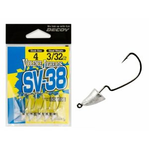 Decoy SV-38 Violence Weedless LRF Jig Heads