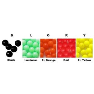 Dennett | Fluo and Lumi Beads | 4mm