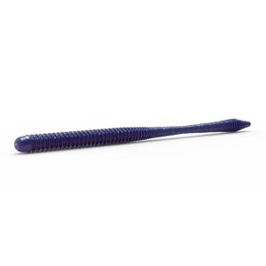 Divine Shakey Worm 9.5″ – Plum Fleck