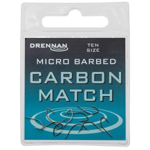 Drennan Carbon Match Micro Barbed Hooks