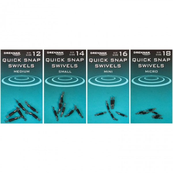 Drennan Quick Snap Swivels
