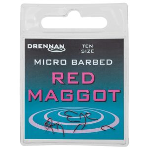 Drennan Red Maggot Micro Barbed Hooks