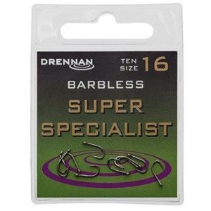 Drennan Super Specialist Barbless Hooks