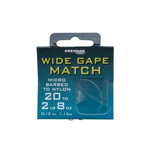 Drennan Wide Gape Match Hooks To Nylon
