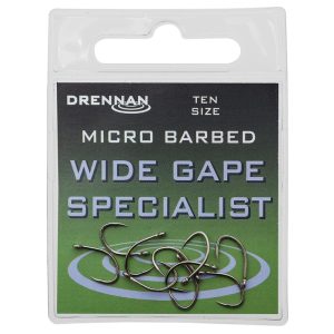 Drennan Wide Gape Specialist Hooks – Micro Barbed