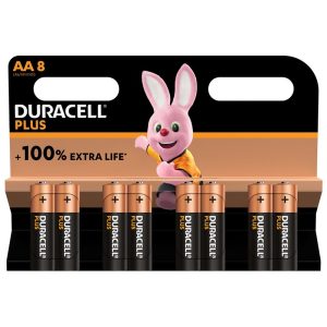 Duracell Plus AA 8pk Batteries