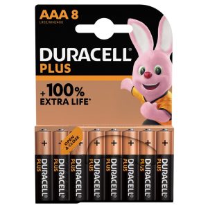 Duracell Plus AAA 8pk Batteries