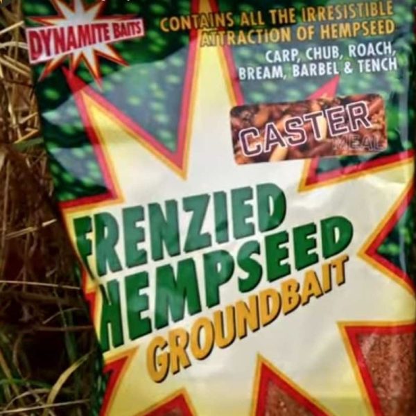 Dynamite Baits Frenzied Hemp Caster Groundbait – 900g