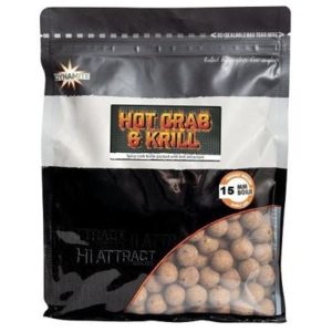 Dynamite Baits Hot Crab & Krill Boilies 15mm 1kg