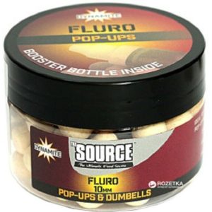 Dynamite The Source White Fluoro Pop Ups & Dumbells 10mm