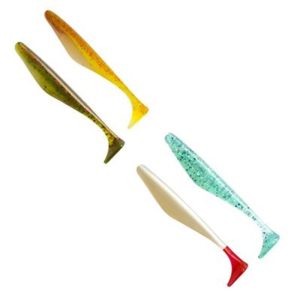 E-Sox Dropshot Lures , Paddle Tails , Mixed