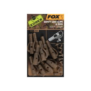 EDGES CAMO SAFETY LEAD CLIP & PEGS