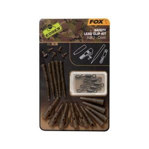 EDGES CAMO SAFETY LEAD CLIP SET