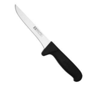 Eicker 5″ Black Straight Knife | Fixed Blade