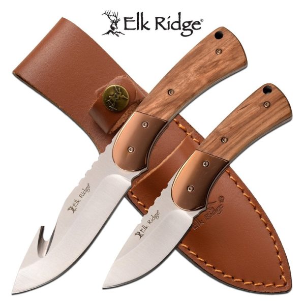 Elk Ridge | Fixed Blade Knife | 2pce Set