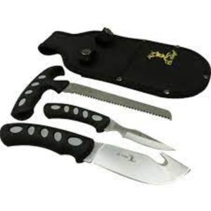 Elk Ridge | Hunting Knife | 3 pce Set | Fixed Blade
