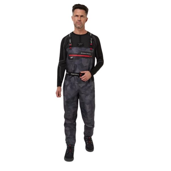 Finntrail | Athletic Wader | Camo/Shadow Black