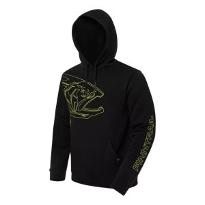 Finntrail | Hoodie Big Fish | Black And Yellow