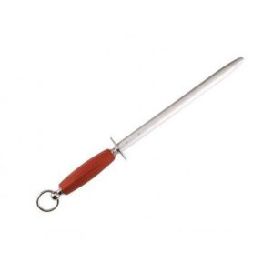 Fischer Oval Fine Steel | Chrome Plated Knife Sharpener