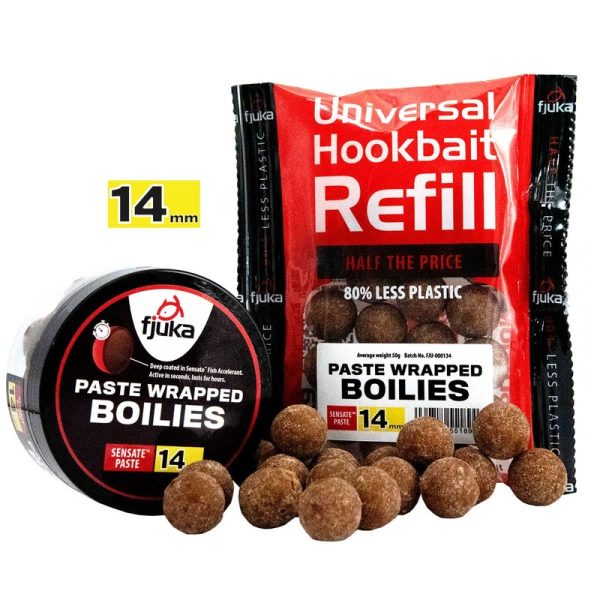 Fjuka Paste Wrapped Boilies 14mm