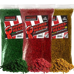 Fjuka Squeez-Ready Coloured Method Pellets