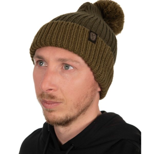 Fox | Heavy Knit Bobble Hat