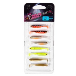 Fox Rage | Micro Tiddler Fast Mixed Colour Lure Pack