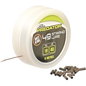 Fox Rage Predator 49 Strand Wire inc crimps