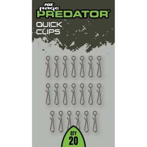 Fox Rage Predator Gemini Clips Large