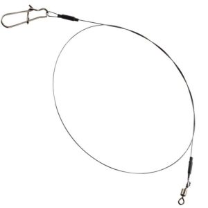 Fox Rage | Strike Point Jerk Leader Single Strand Titanium | 1.0mm 40cm x 2