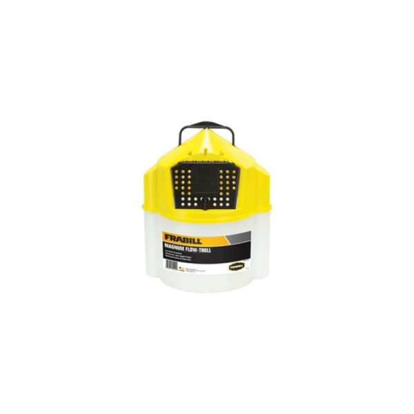 Frabill Magnum Flow-Troll Live Bait Container