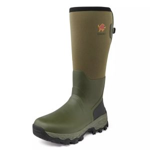 Gateway1 | Woodwalker 18″ 4mm Rubber Boots | Khaki