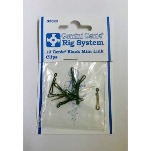 Gemini Genie Black Snood Clips