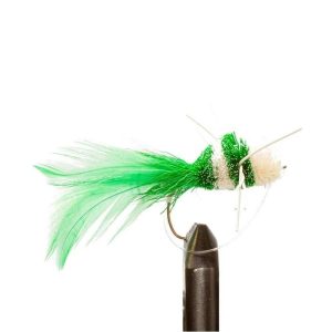 Green/ White Bass Bug