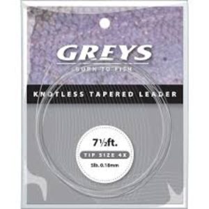 Greys | Greylon Copolymer Knotless Tapered Leader | 4lb