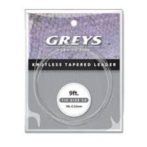 Greys | Greylon Copolymer Knotless Tapered Leaders | 7 lb