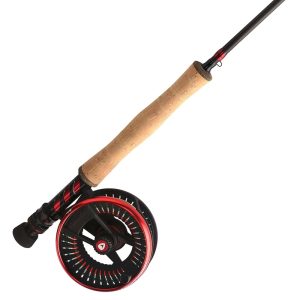 Greys Tail Fly Combo 9ft #6 4Pcs